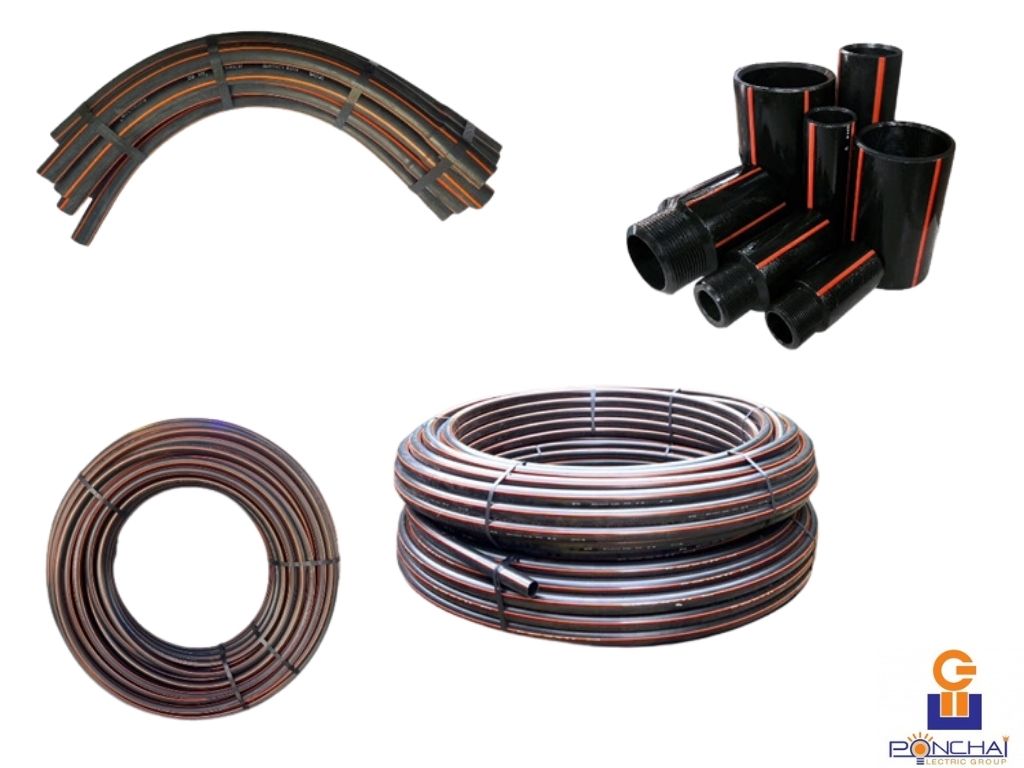 ท่อ HDPE ท่อร้อยสายไฟ ท่อฝังดิน พัทยา ชลบุรี